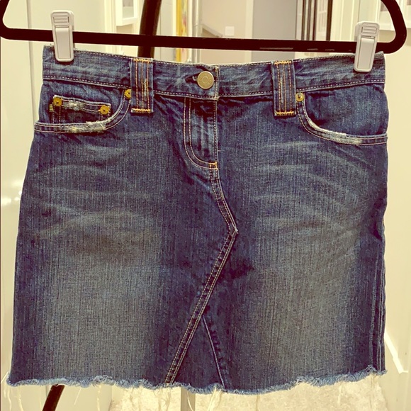 J. Crew Skirts J Crew Jean Skirt Size 27 Poshmark